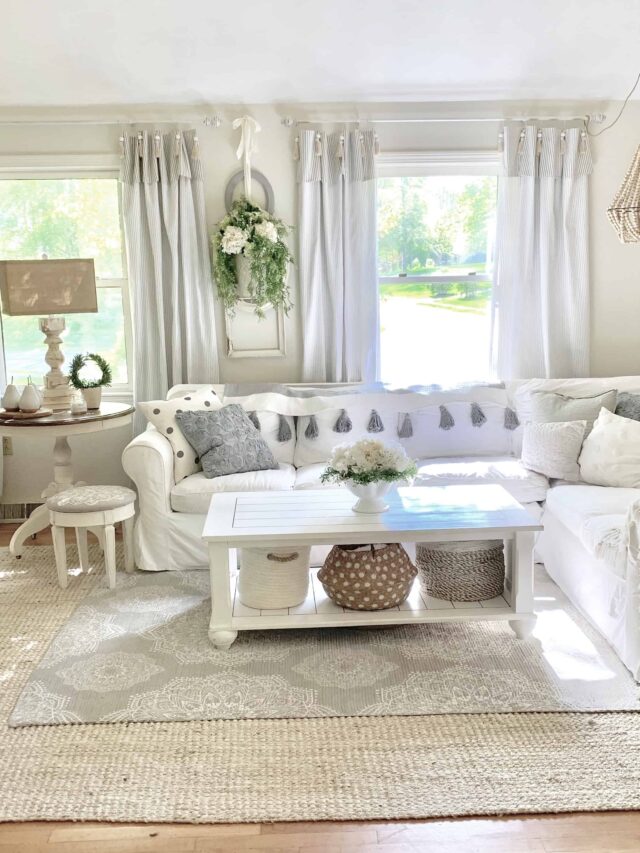 Pottery Barn Inspired Curtains