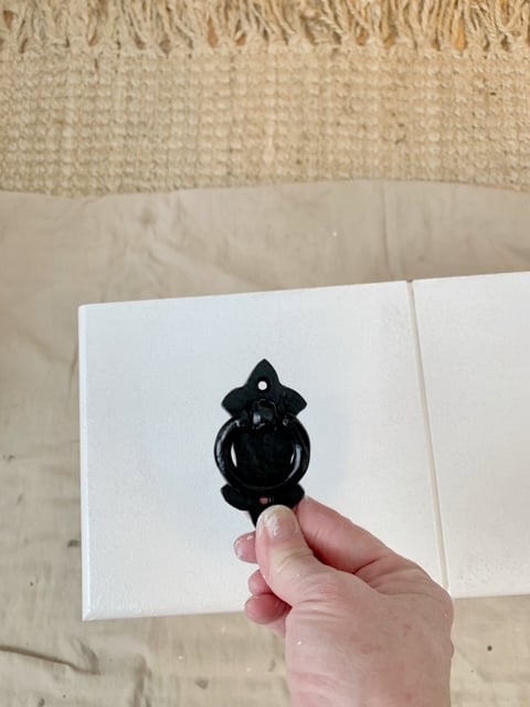 black ring drawer pulls