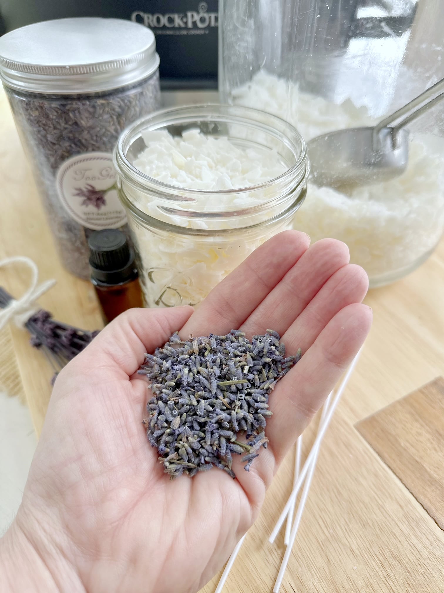 handful of lavender buds. 