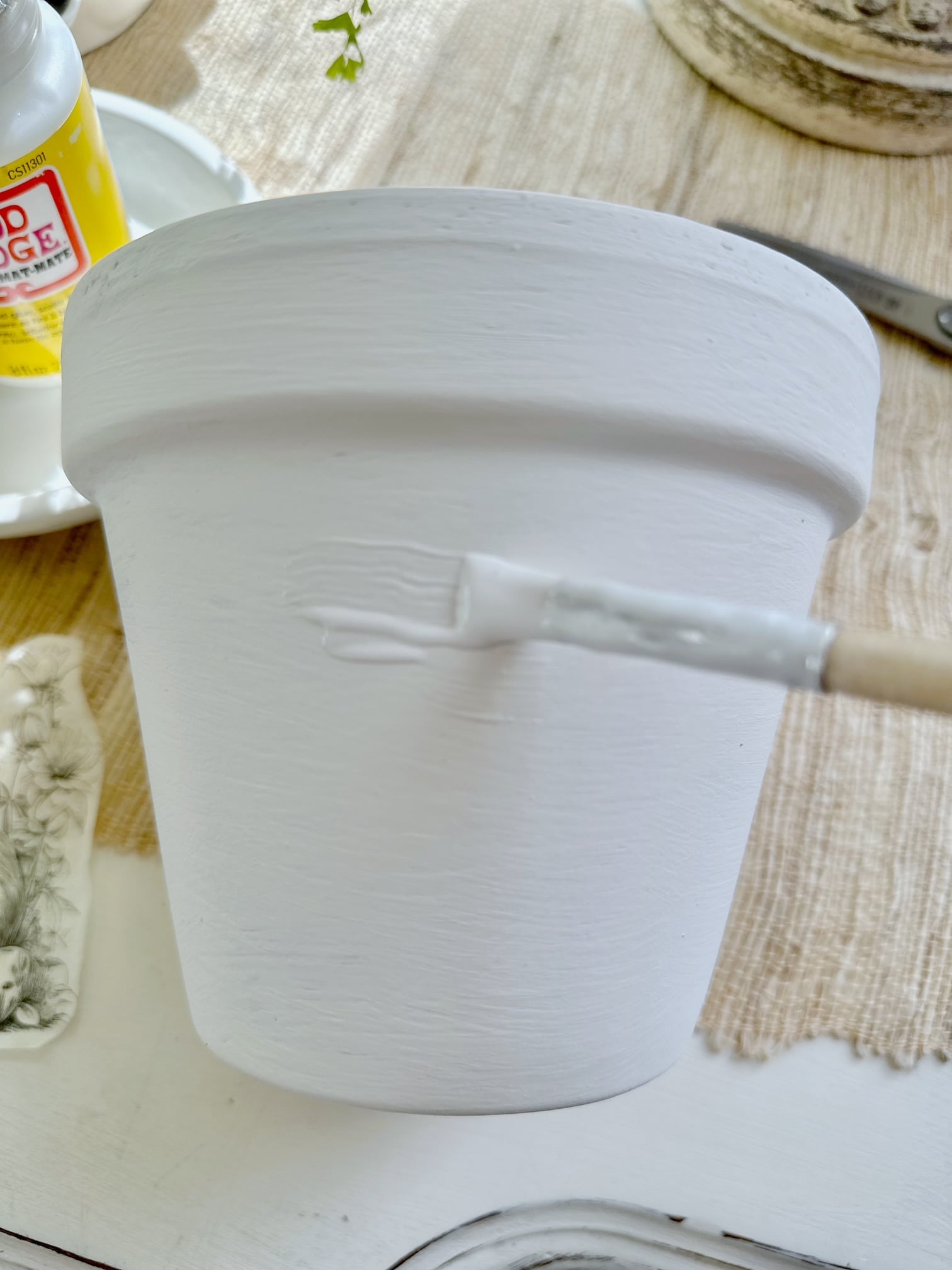 Vintage Inspired Easter Hostess Gift Diy Bunny Planter Celebrated Nest