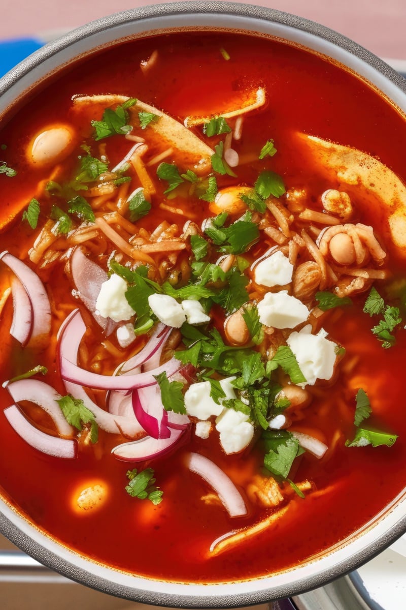 Mexican oregano on a Mexican dish. 