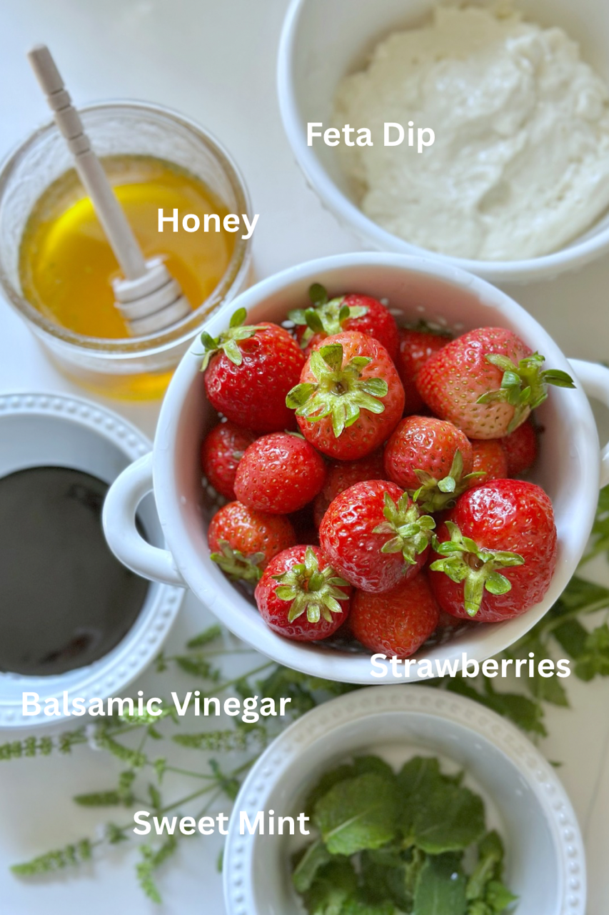 Labeled ingredient list. 