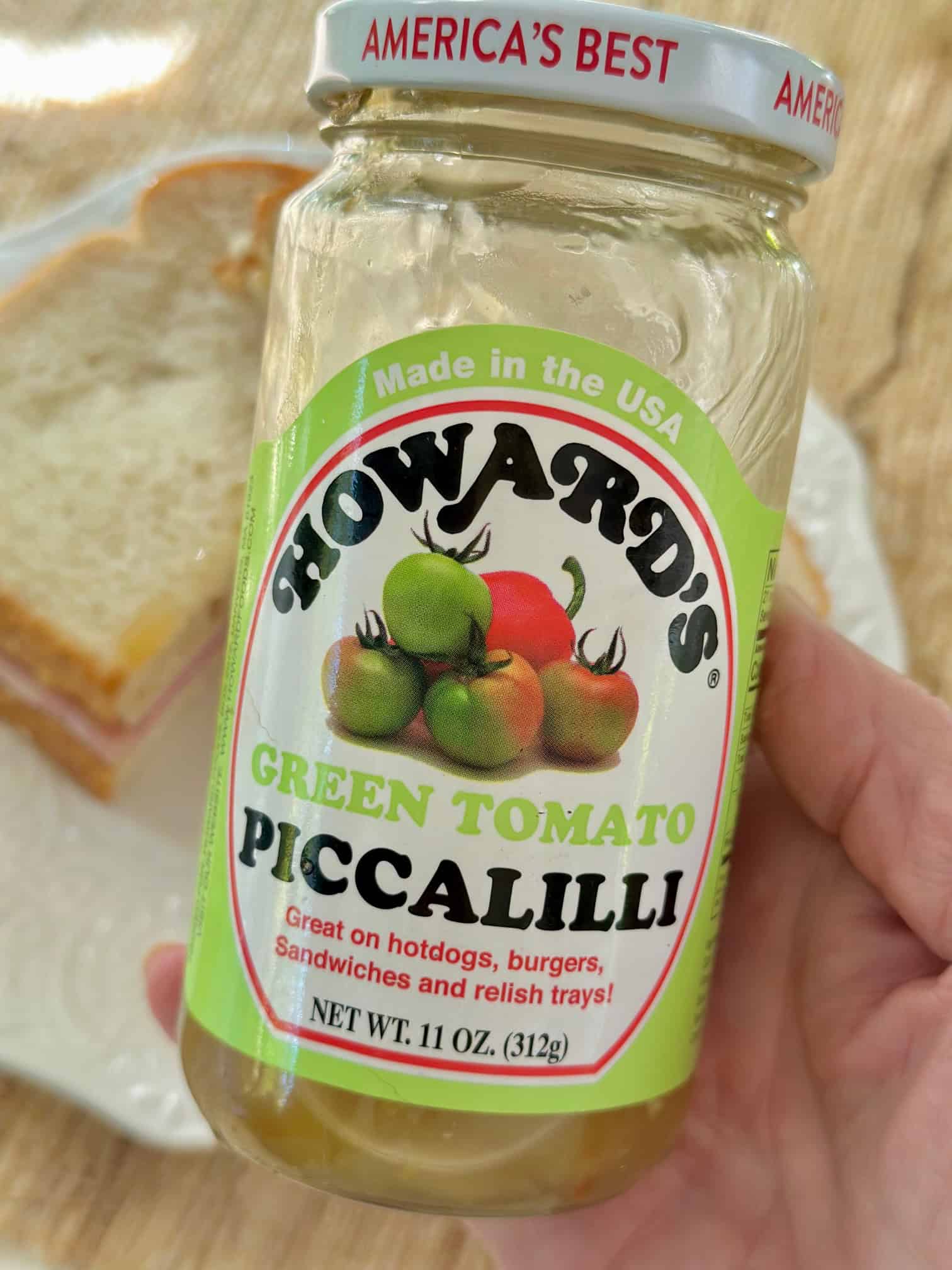 A big ole jar of piccalilli!