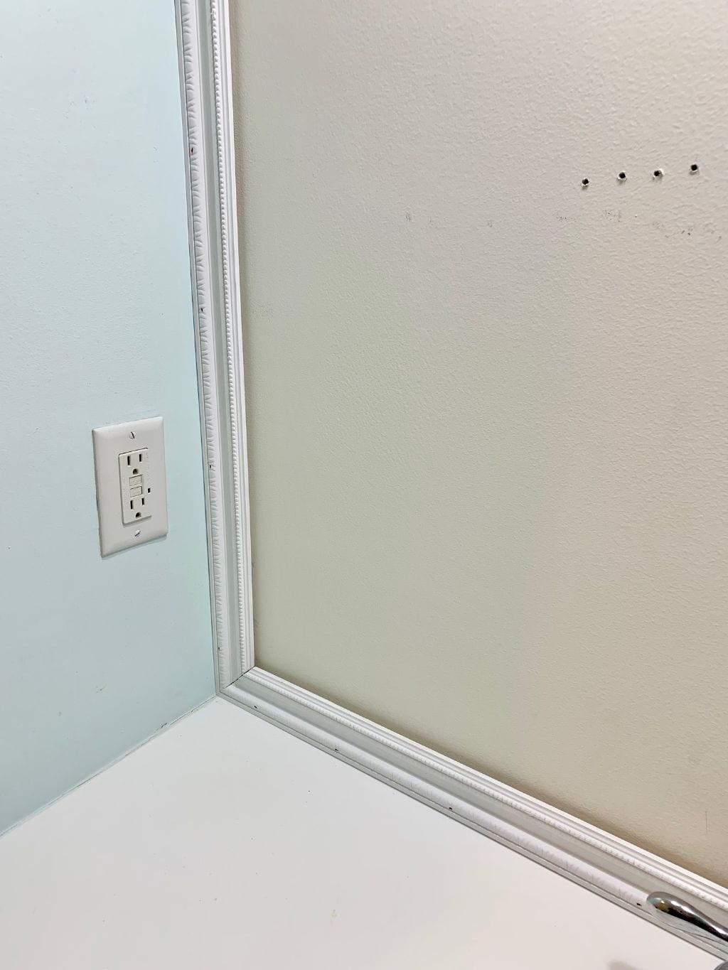 The bottom and side piece in place.