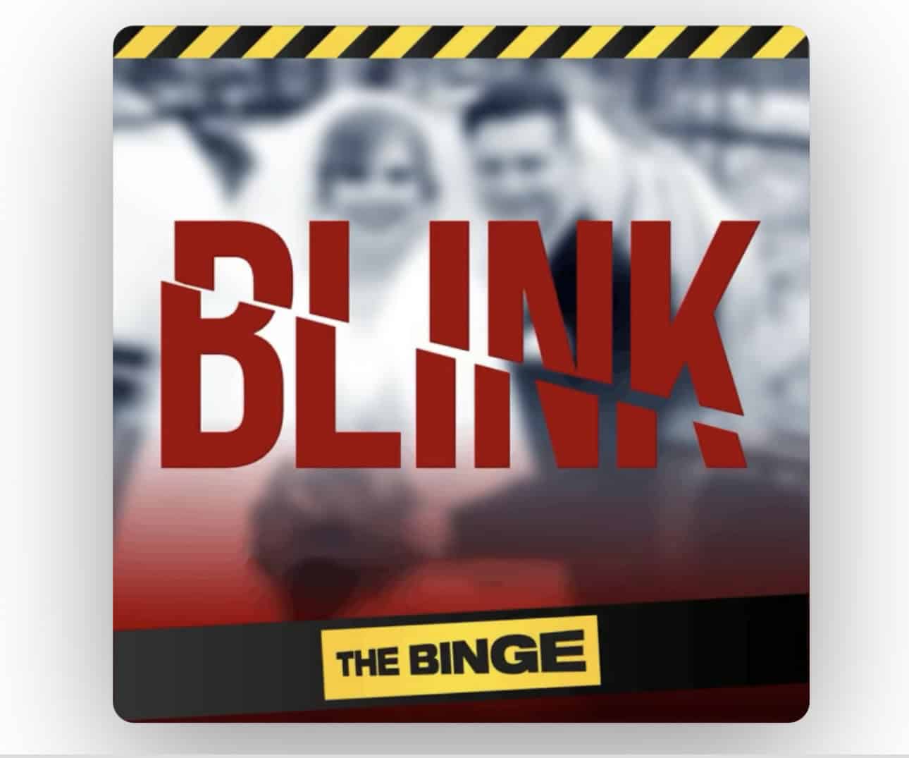 Blink logo - A touching podcast. 