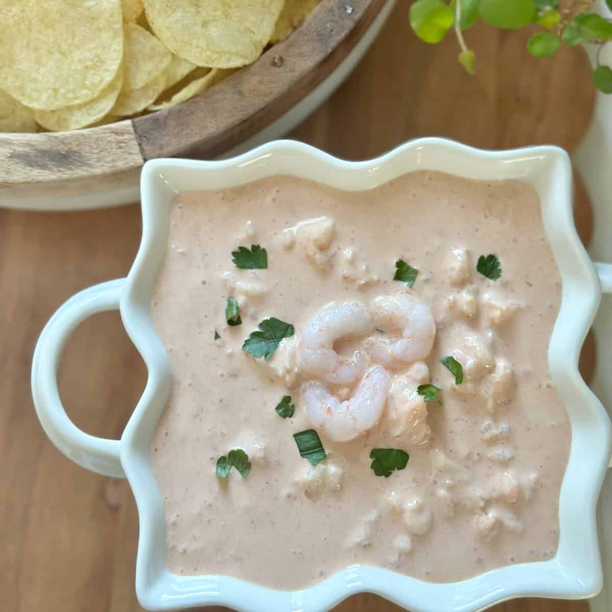 Shrimp Cocktail Dip (Easy 3-Ingredient Party Dip with Sour Cream)