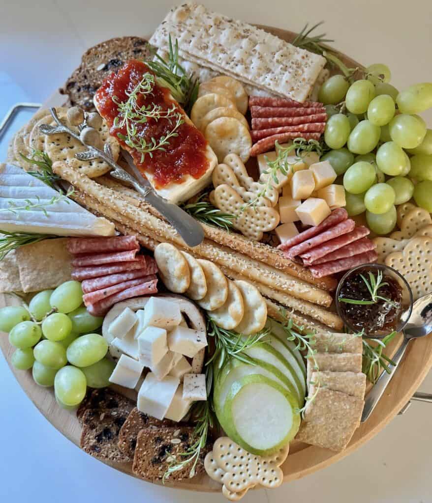 Same board but with rosemary and lavender. 