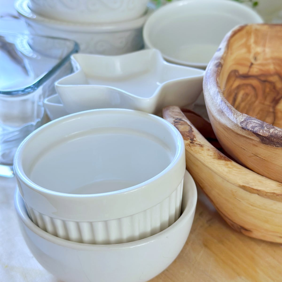 Small bowls for charcuterie boards.
